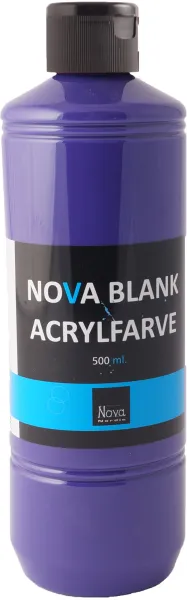 Nova acrylic paint gloss 500 ml. Violet