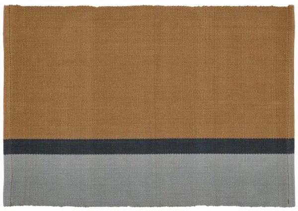 Södahl organic Impression placemat 33 x 48 cm - Warm Taupe