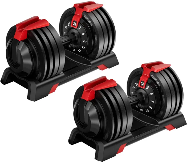 Odin Adjustable Dumbbell Set (12-in-one dumbbell) 2 pcs 24kg