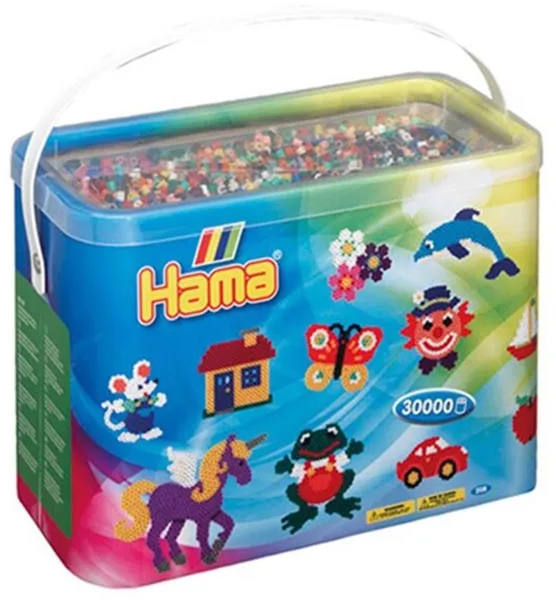 HAMA Midi Beads 30,000 pcs 22 Colours Mix - 0867