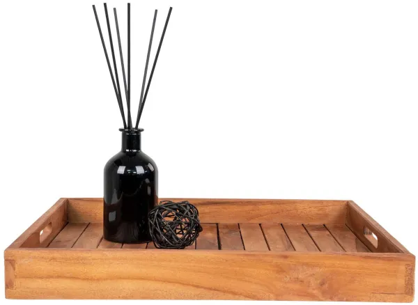 HOUSE NORDIC Faro tray - natural teak