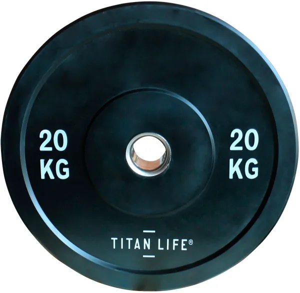 Titan Life Rubber Bumper Plate 20 kg Weight Plate